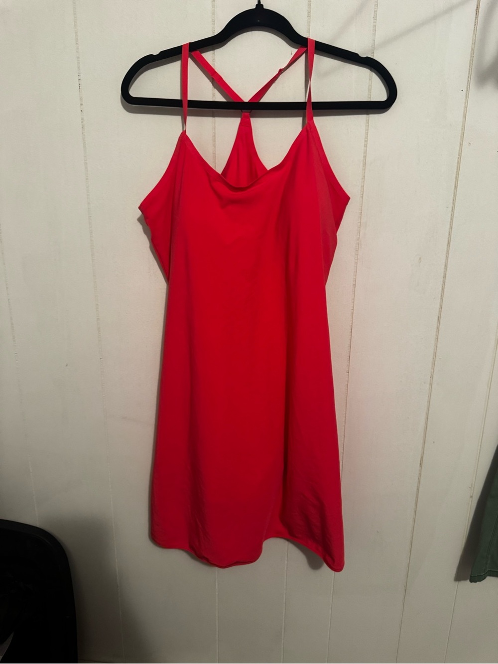 Outdoor Voices Red Mini Slip Dress